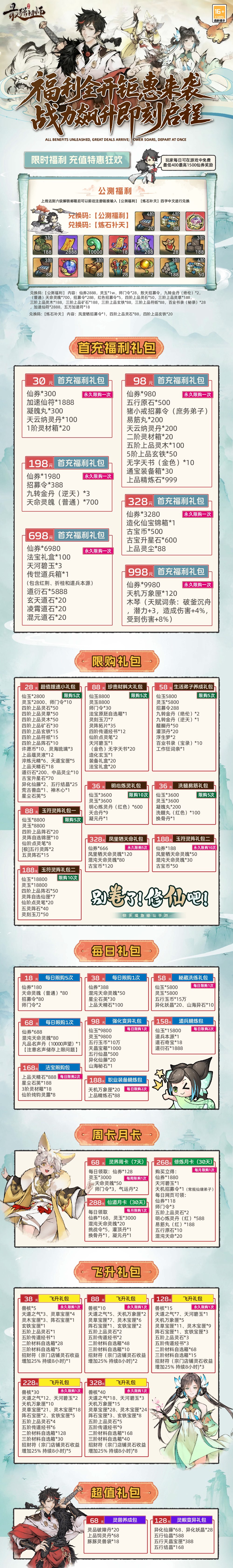 图片[1]-【双端】最强祖师 送2888代金-少点烦恼公益游戏